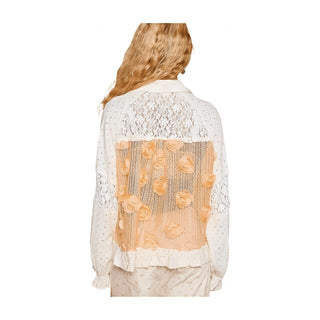 Pol - Camisa de botões com balões florais