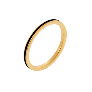 Eye M - Anel Esmaltado Feminino com Faixa Fina
