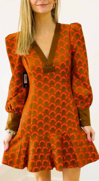 Emily Mccarthy - Jenny Long Sleeve Dress