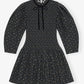 Ganni - Printed Cotton Mini Smock Dress