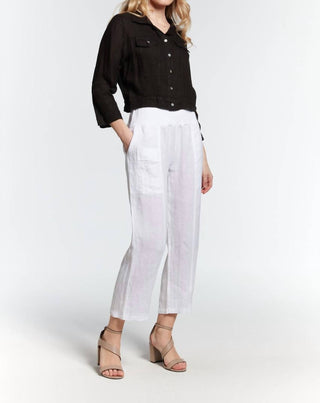 Inizio - Calça Cropped Estampada Floral Magic