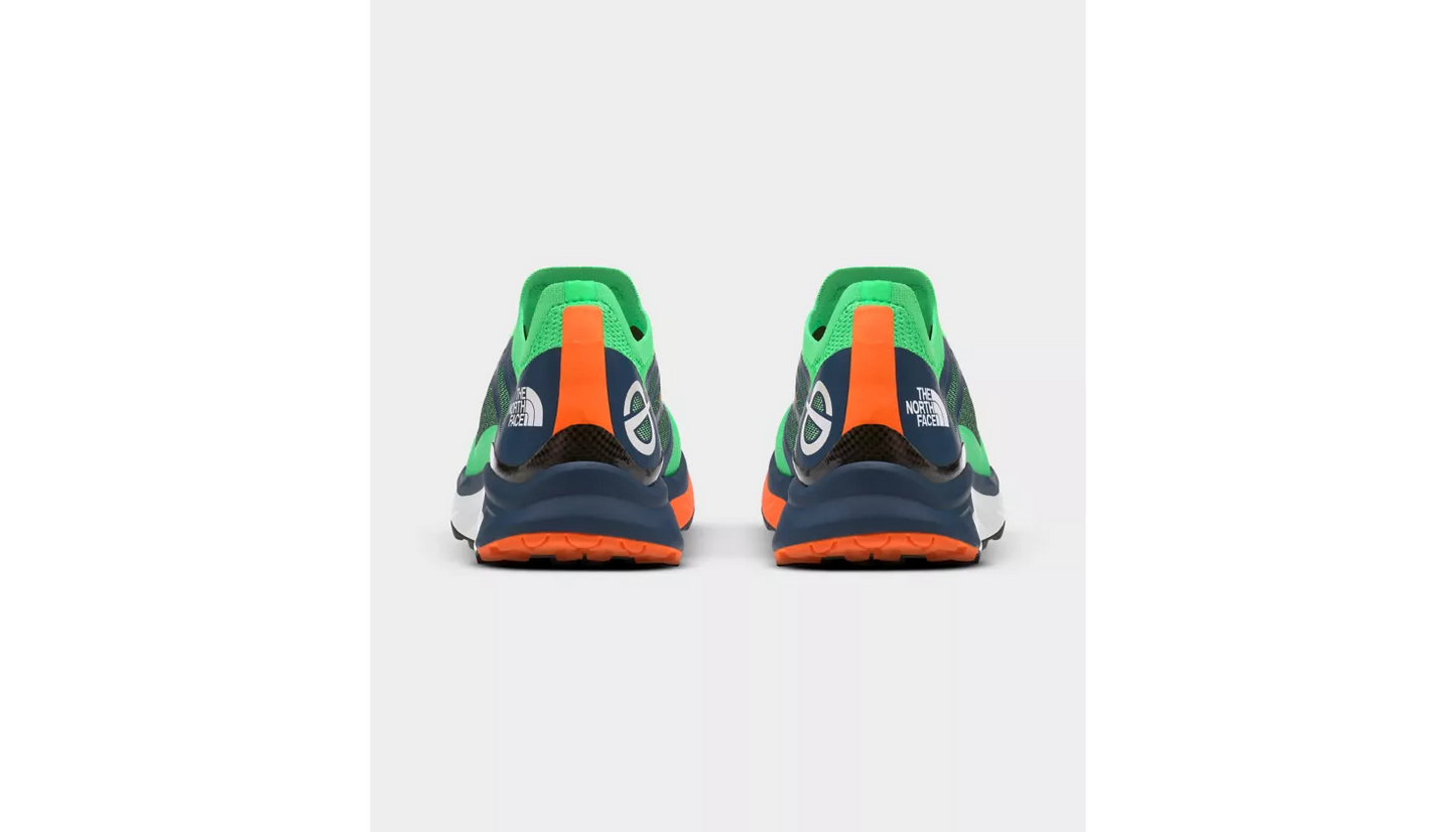 Tênis de corrida masculino The North Face Flight Vectiv, clorofila/azul, tamanho 11 D(M) EUA