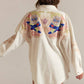 Free People - Take Flight Embroidered Shirt