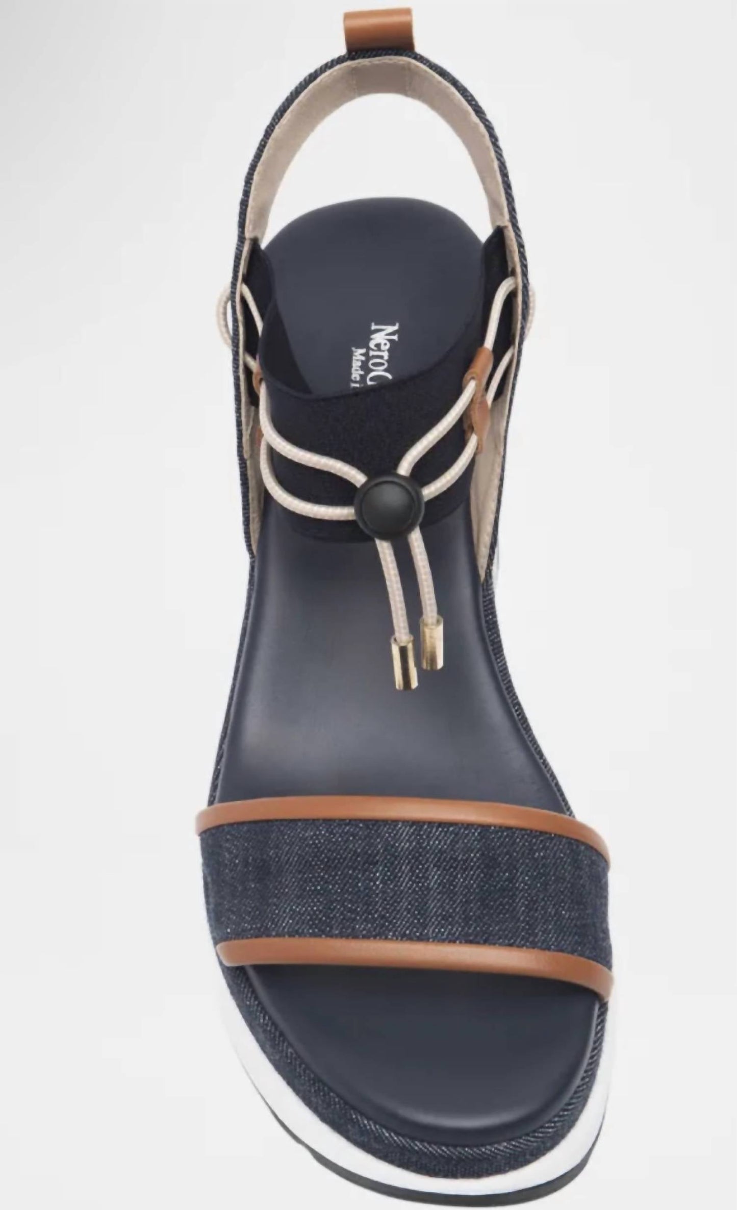 Nerogiardini - Women's Bungee Platform Wedge
