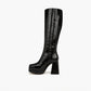 Circus.Ny - Women's Sandy Square Toe Block Heel Heeled Boots