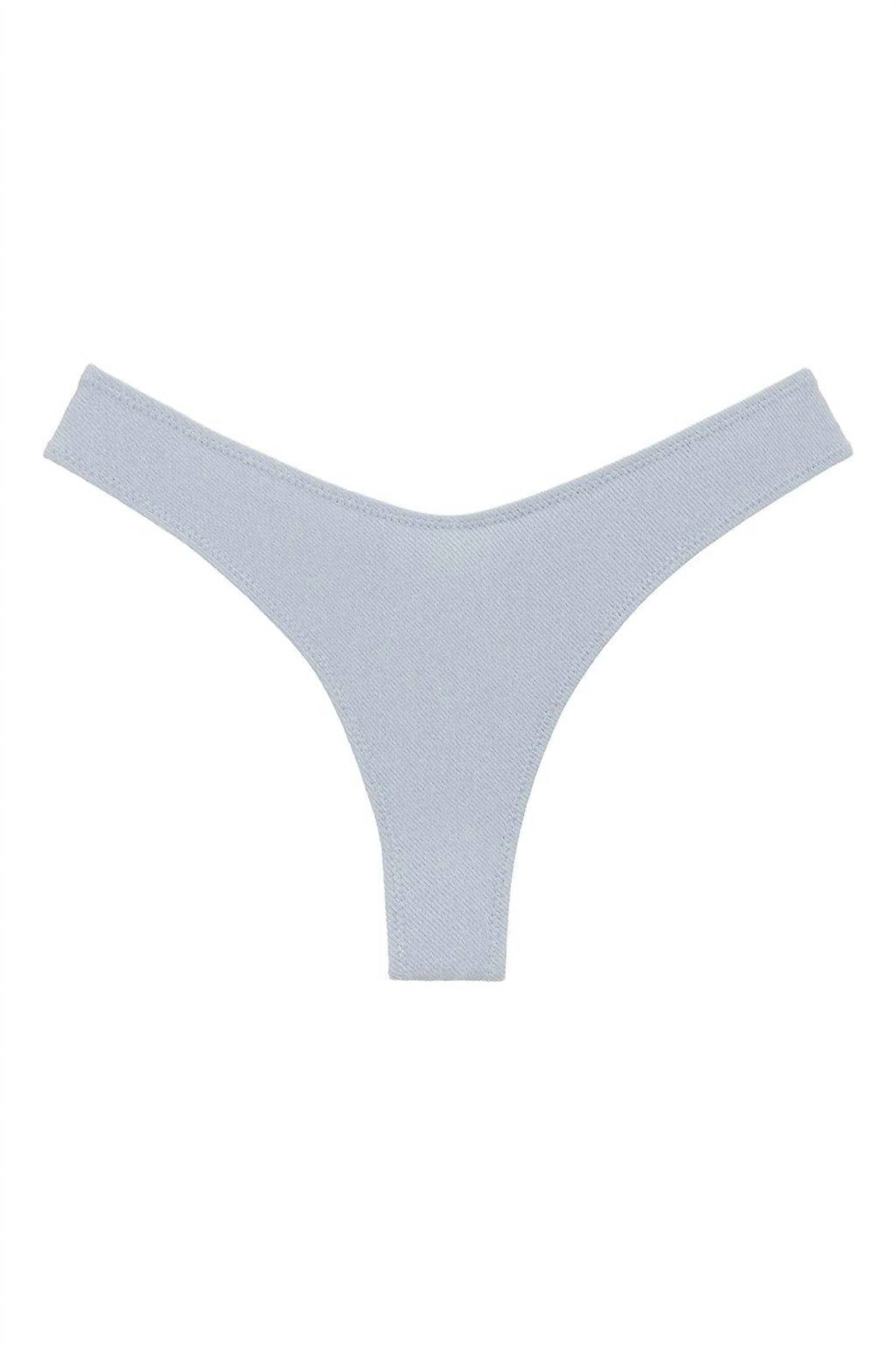 Montce - Added Coverage Lulu Zig-zag Stitch Bikini Bottom
