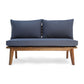 Balmoral Loveseat in Gray