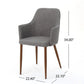 Elegant Dining Chair With Contoured Support