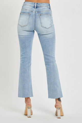 Risen - Calça jeans Paxton de cintura alta e perna reta