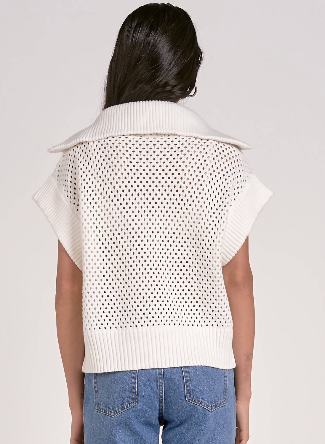 Elan - Half Zip Collared Sweater