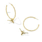 Kendra Scott - Women's Longhorn Hoop Earring