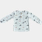 Babysprouts - Boy's Long Sleeve Henley Tee