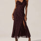 Astr - Leonie Floral Lace Maxi Dress