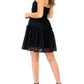 Eva Franco - Floral Lace Mini Dress