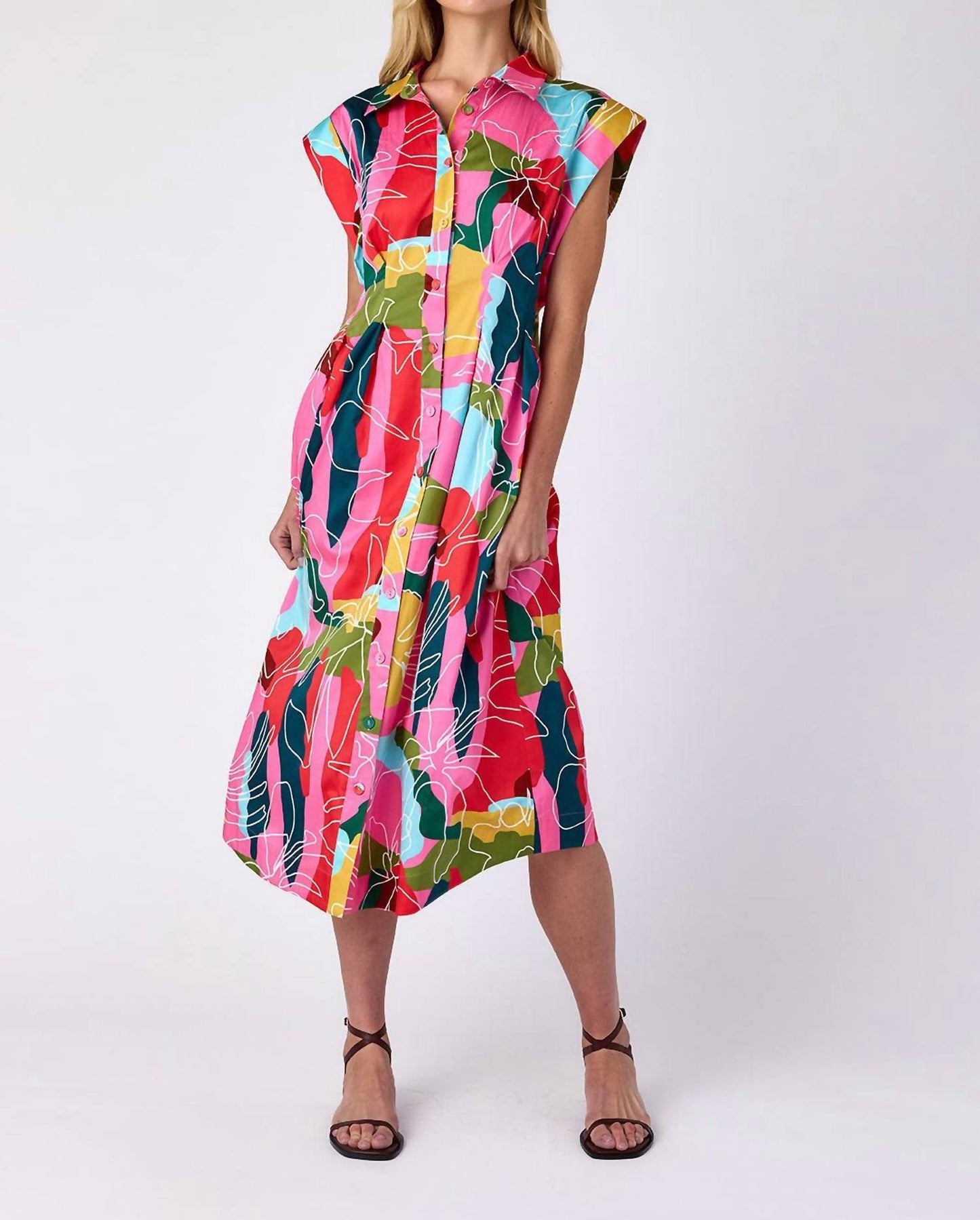 Crosby By Mollie Burch - Floral Whimsy Quincey Dress