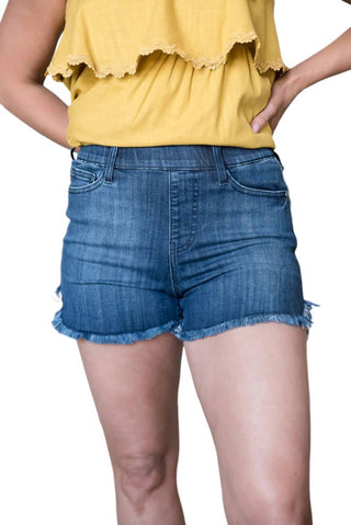 Judy Blue - CALÇÕES DE CAMISA DOLPHIN FRAY