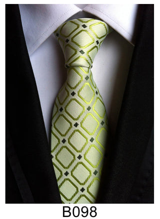 Men’s Neckties – Formal Classic Patterned Tie (50 Style Options, B Series)