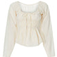 Something Navy - Cinched Front Blouse