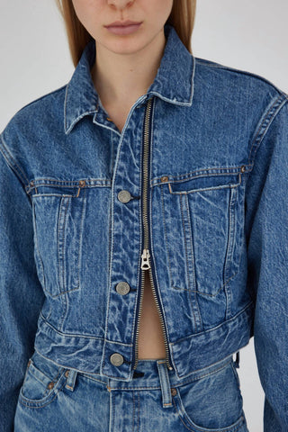 Moussy - Bayview Zip Cropped Jacket