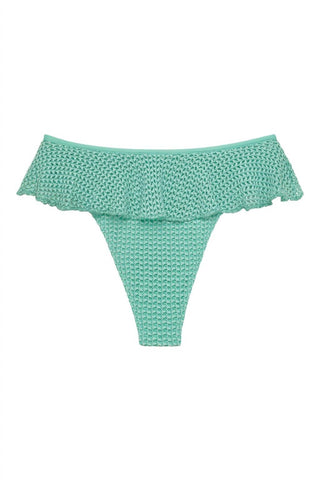 Montce - Crochet Tamarindo Ruffle Bikini Bottom