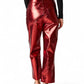 Buddylove - Travolta High-Rise Metallic Pants