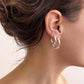 Astor & Orion - Women's Crescent Medium Hoops