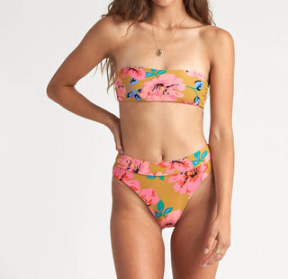 Billabong - Beach Bazaar Floral High Waisted Bikini Bottoms