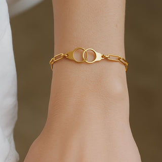 Jagged Halo Jewelry - Pulseira Baby Bond Feminina