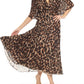 Joseph Ribkoff - Animal Print Chiffon Dress