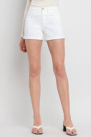 Flying Monkey - High Rise Double Cuff Shorts