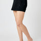 Judy Blue - High Waist Back Denim Stretchable Skirt Tie Skort