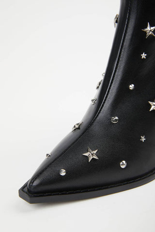 The Kooples - STAR STUDDED LEATHER BOOTS