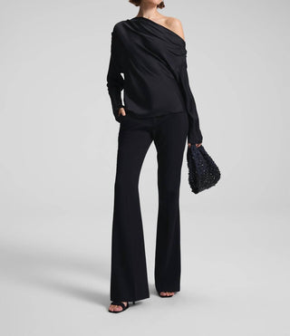 A.L.C. - Piper Satin Off The Shoulder Top