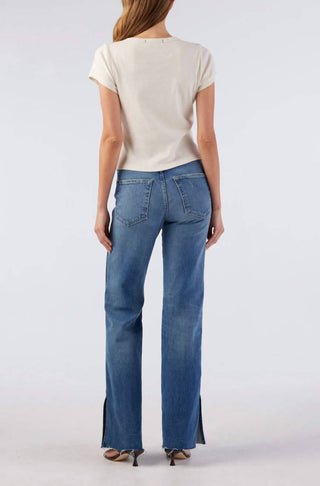 Amo - Georgia Split Flare Jeans