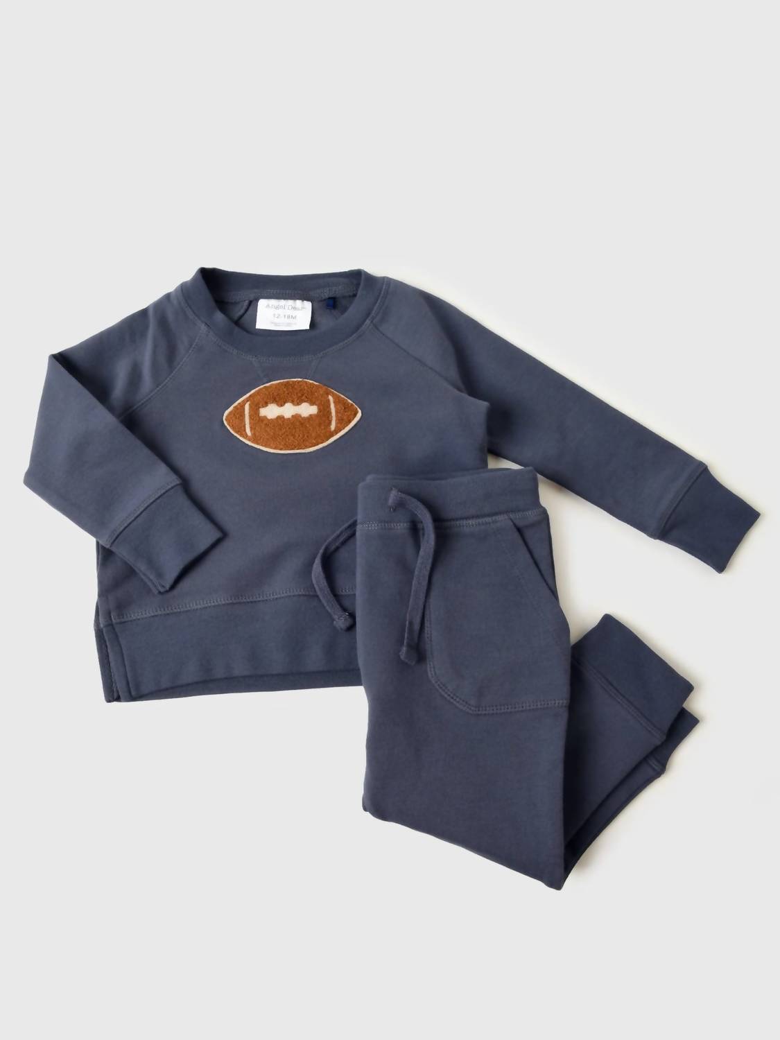 Angel Dear - Unisex Toddler Football Raglan Sweatshirt & Jogger Set