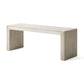 Acacia Wood Dining Bench, Farmhouse Style