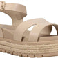 Mia - Women's Knia Ankle Strap Espadrille Platform Sandals