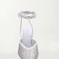 Che By Chelsey - Women's Axelle Studded Wrap Up Heel Sandal