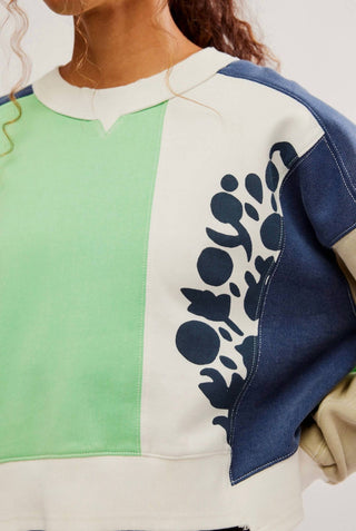 Free People - Suéter com logotipo do Intercept