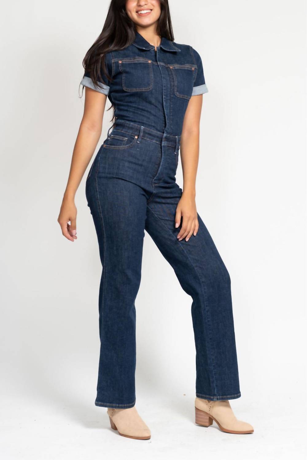 Judy Blue - High Waist Tummy Control Jumpsuit
