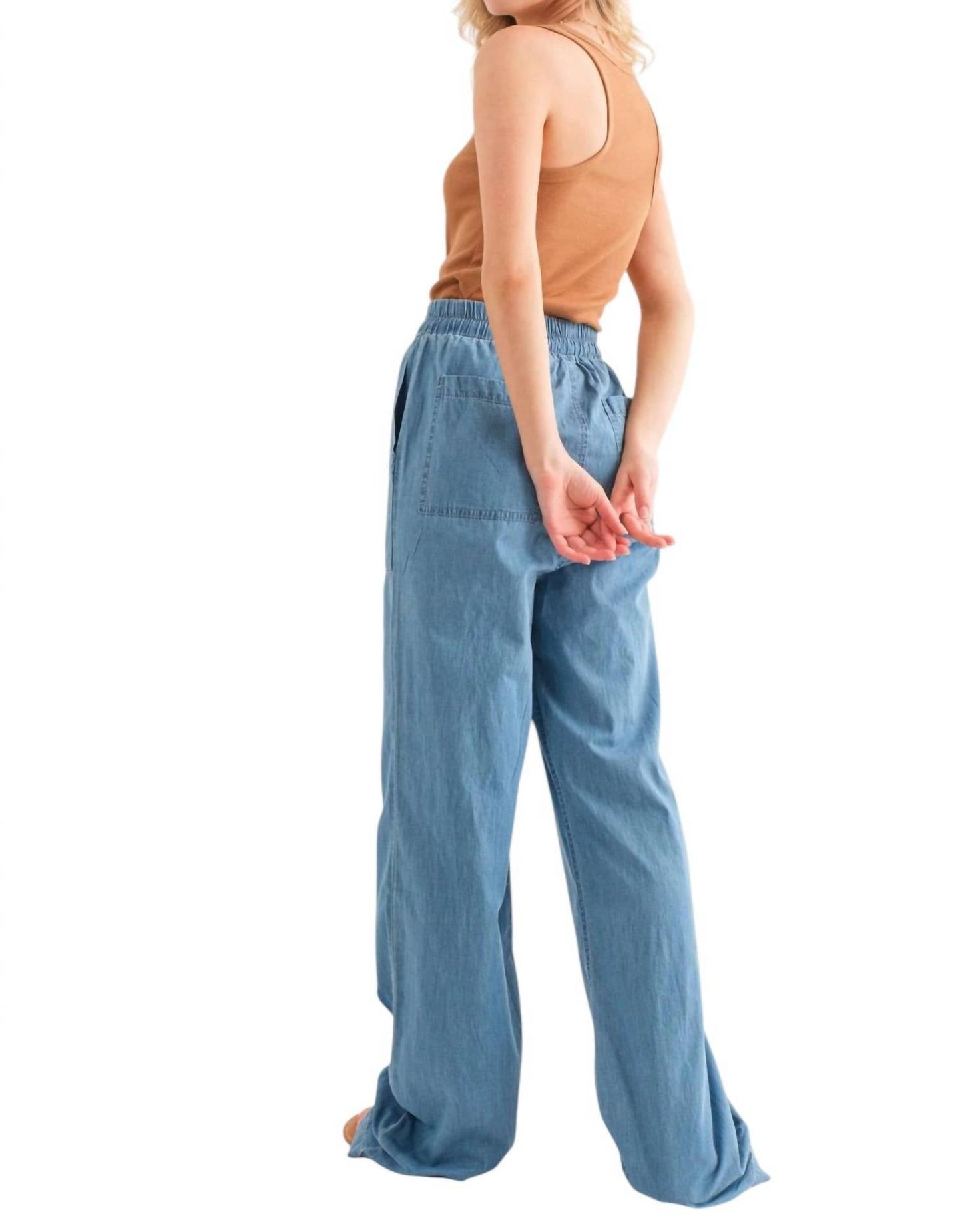 And The Why - Feeling Alive Chambray Pants