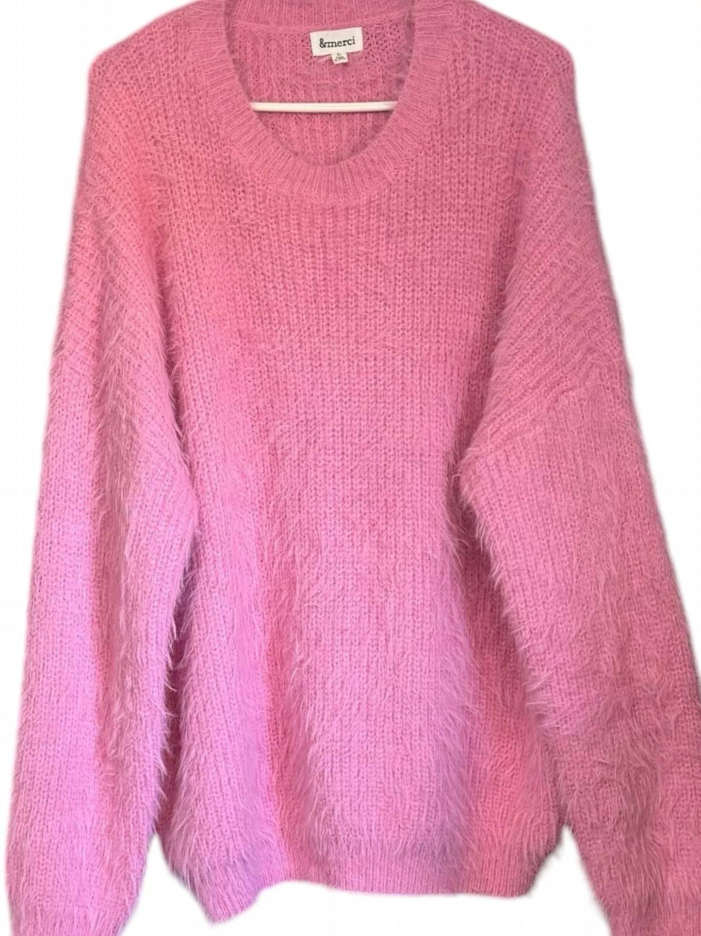 &Merci - Harper Fuzzy Eyelash Sweater