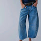 Free People - Good Luck Mid Rise Barrel Jeans