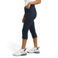 Abacus Sportswear Us - Elite High Waist 4-ways Stretch Golf Capri Pants