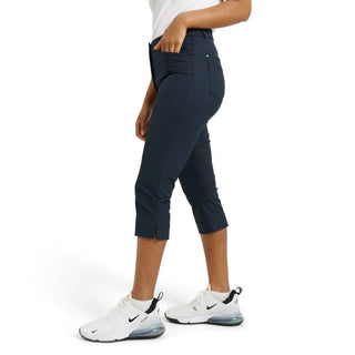 Abacus Sportswear Us - Elite High Waist 4-ways Stretch Golf Capri Pants