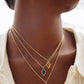Kendra Scott - Women's Framed Abbie Short Pendant Necklace