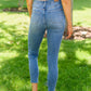 Judy Blue - Hi-Waisted Embroidered Pocket Relaxed Jeans