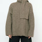 7115 By Szeki - Chunky Mockneck Sweater