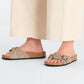 Birkenstock - Women's Oita Braided Suede Sandals