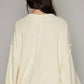 Pol - V-neck Dropped Shoulder Cardigan